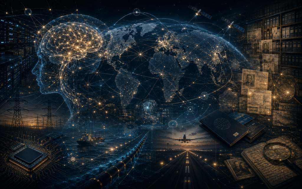 AI, internet, freedom and memory as interconnected control layers